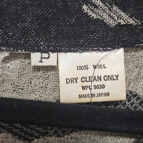 100% Wool Pancho made in Japan - Picture 6 of 12